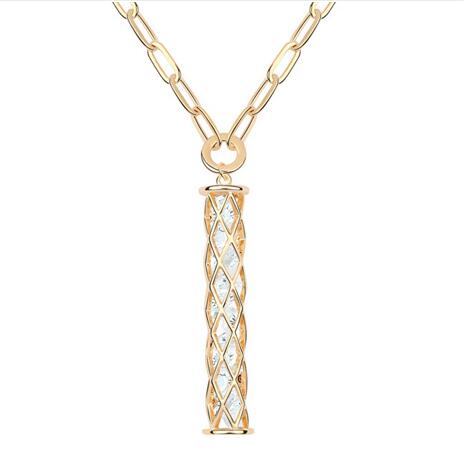 Kovtia crystal long necklace KY6879