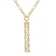 Kovtia crystal long necklace KY6879