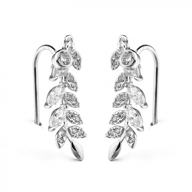 leaf earring  125669