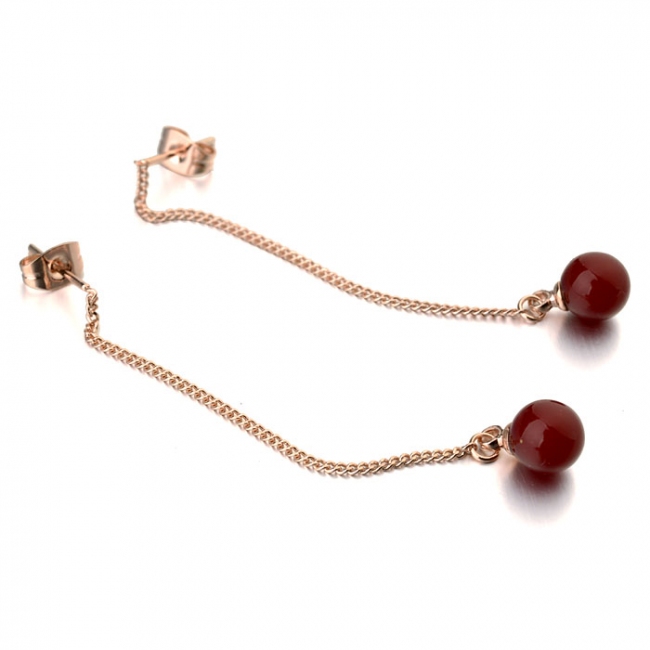 Fashion pearl earring (small) 81469