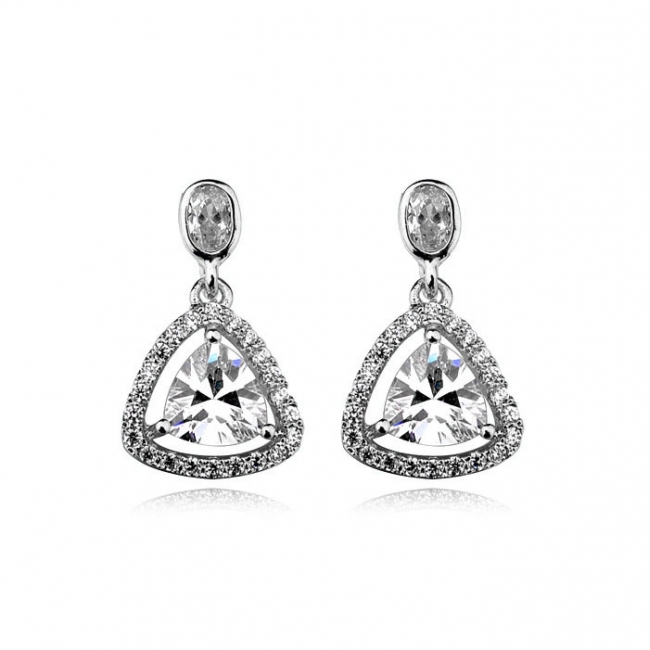 Fashion zircon earring 87278