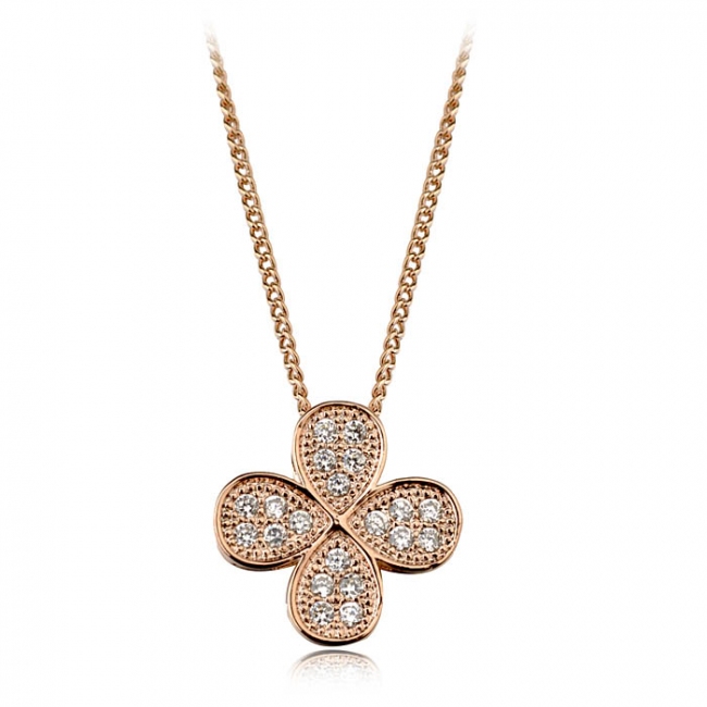  clover necklace 331242