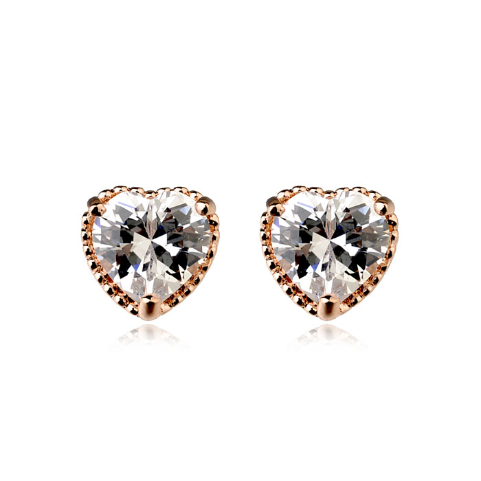 heart shape earring 87396