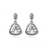 Fashion zircon earring 87278