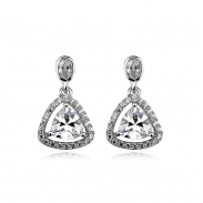 Fashion zircon earring 87278