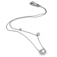  zircon necklace  61833