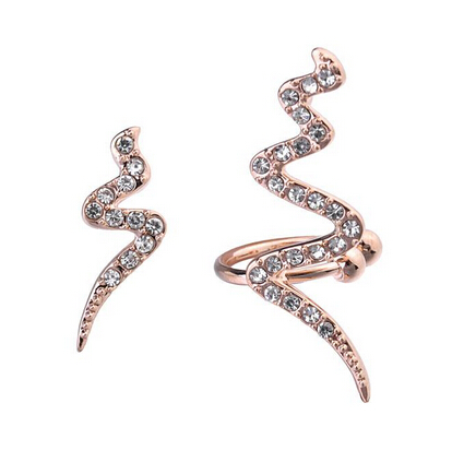 snake earring 125666