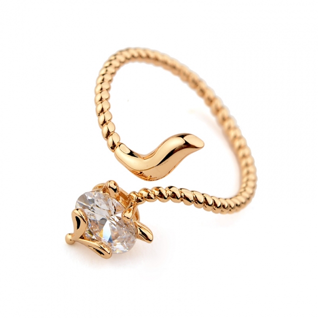 fox zircon open ring 115651