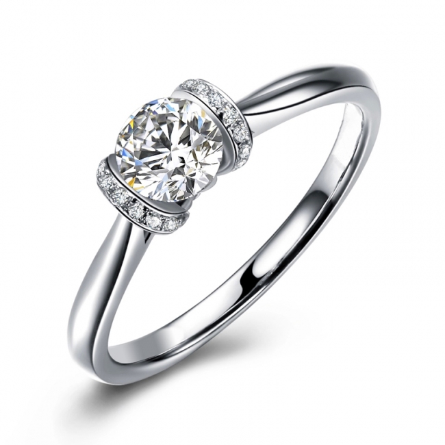 elegant zircon ring 975920