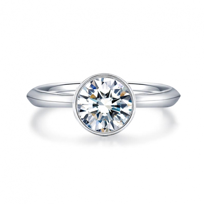 round zircon ring 975940