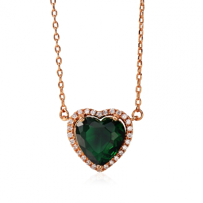 heart love necklace 62104