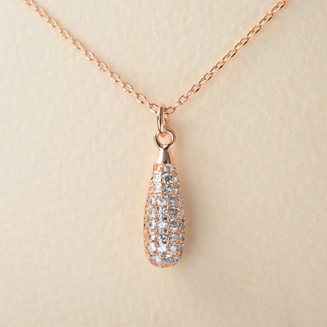 cute zircon necklace 62105