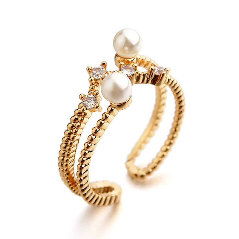 pearl open ring 115646