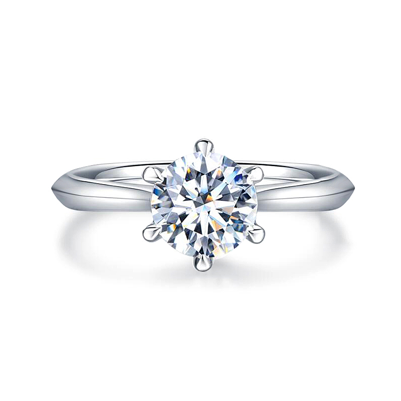 solitaire zircon ring 975930