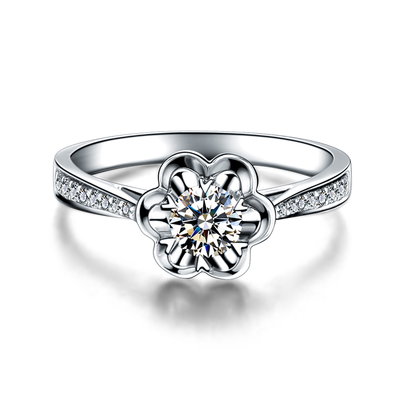 zircon flower ring 975910