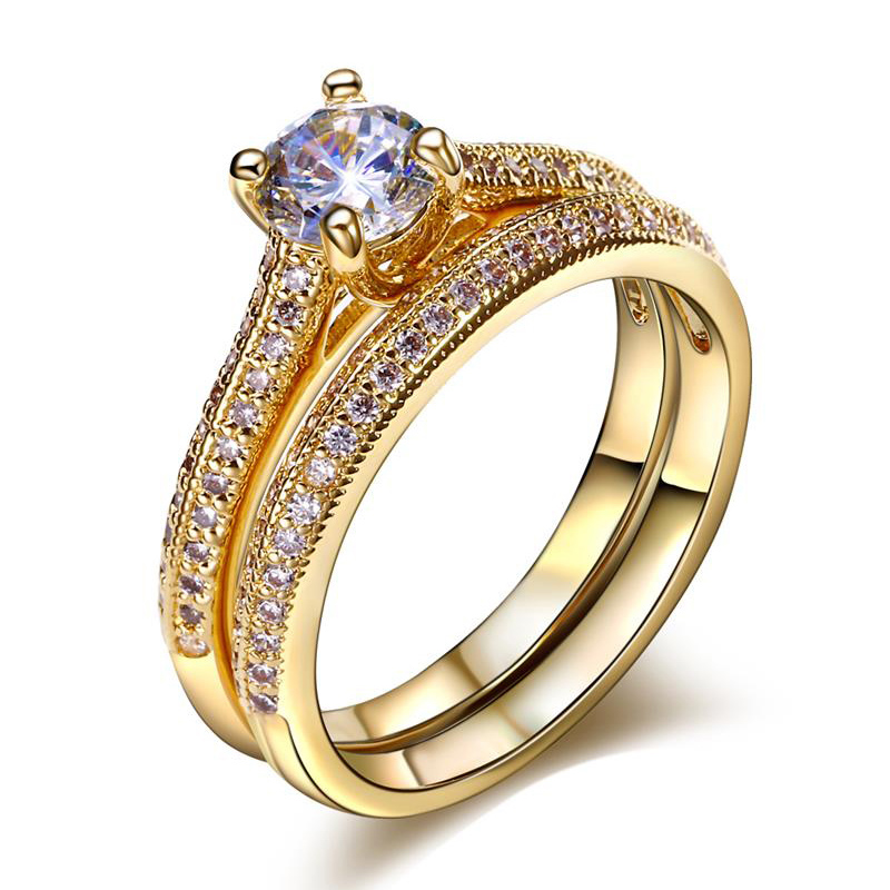 zircon double ring 10345036