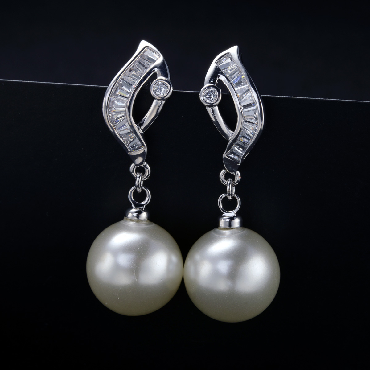 pearl pendant earring 87831