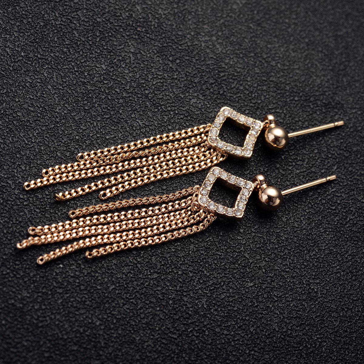 long tassel earring 87648