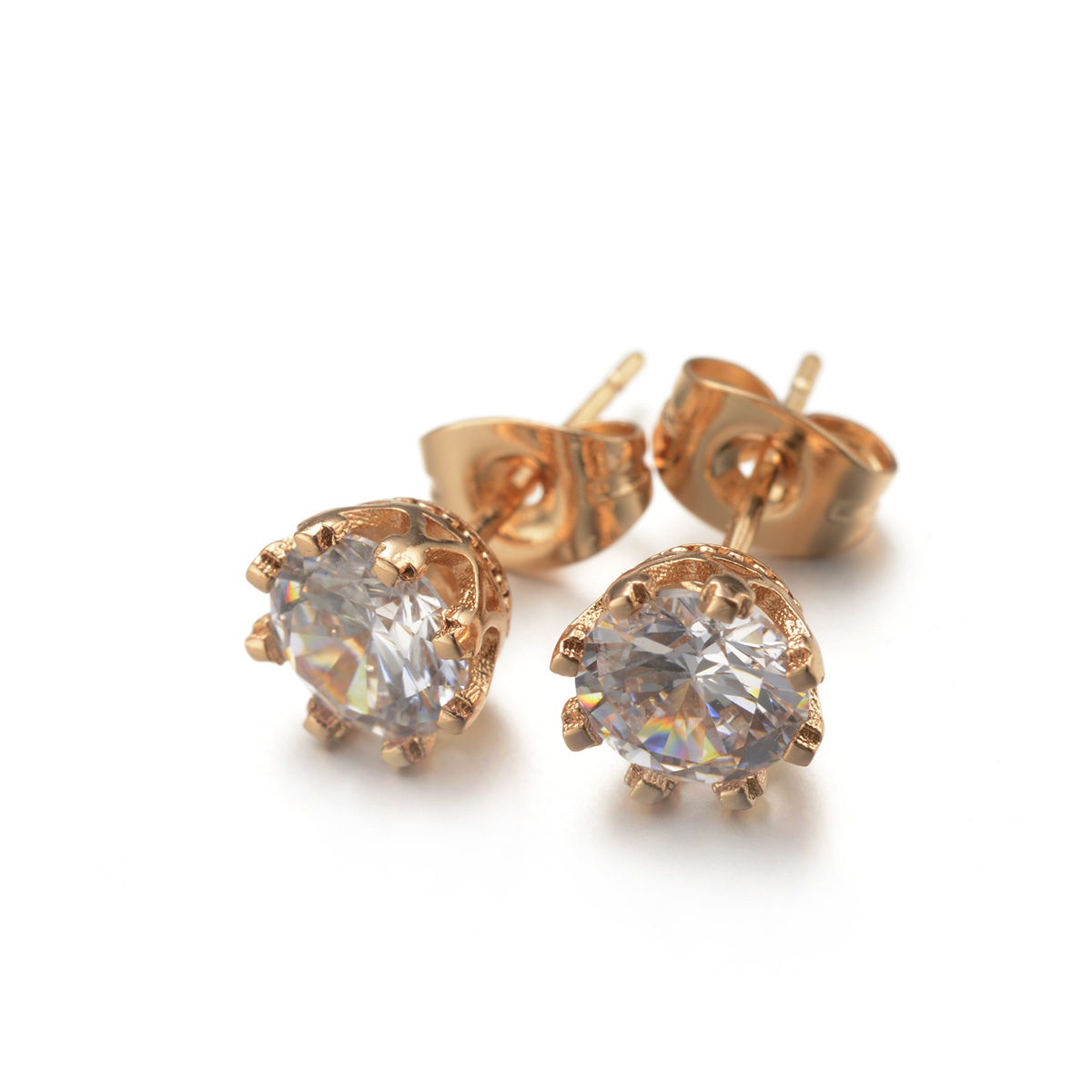 zircon stud earring 87823