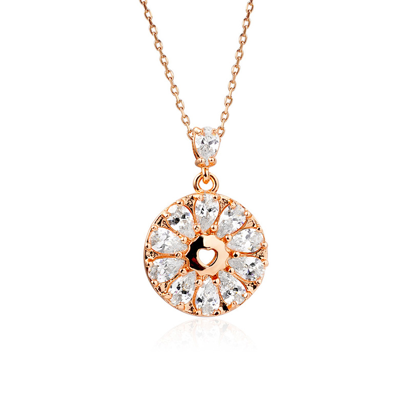 round luxury necklace 77556