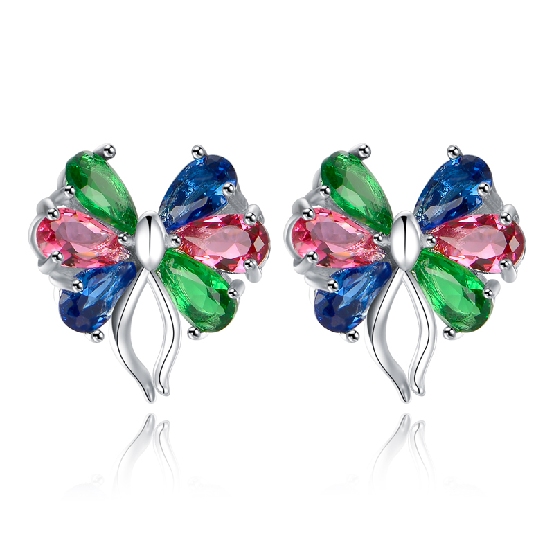 fashion zircon earrings 2041