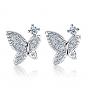 butterfly stud earrings 2017