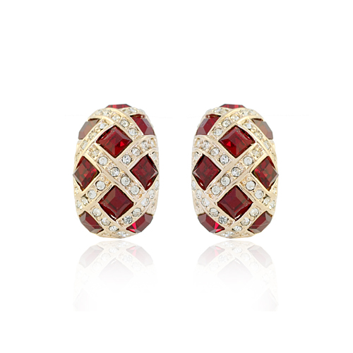 Clip on dimond earring 85094