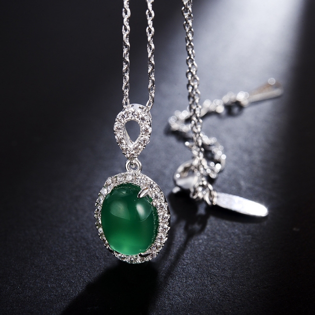 fashion opal jewelry necklace 77560