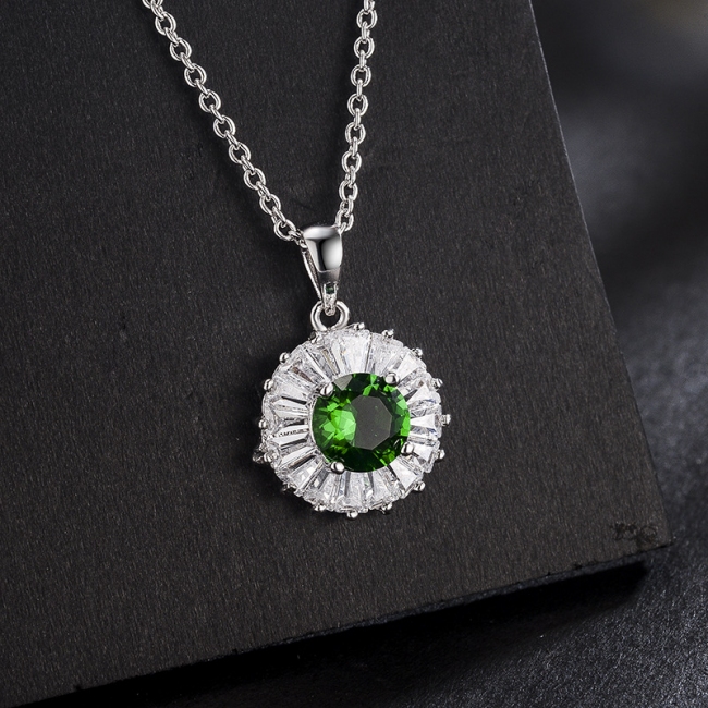 fashion opal jewelry necklace 873001