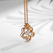 fashion zircon jewelry necklace 77599
