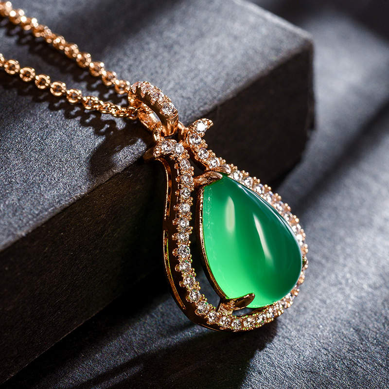 fashion opal jewelry necklace 77590