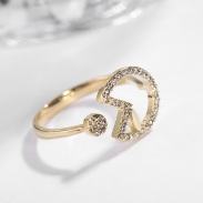 fashion zircon jewelry ring 810289